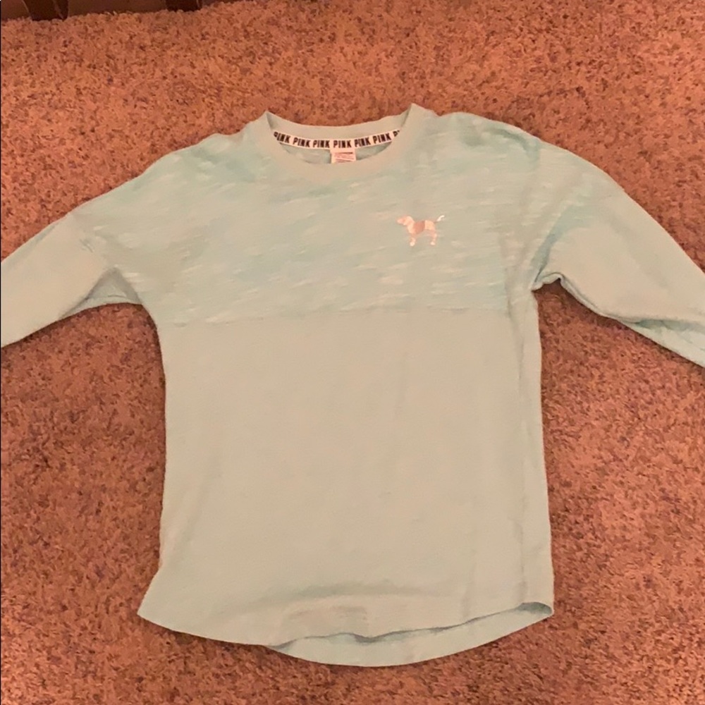 Mint long sleeve with fun back